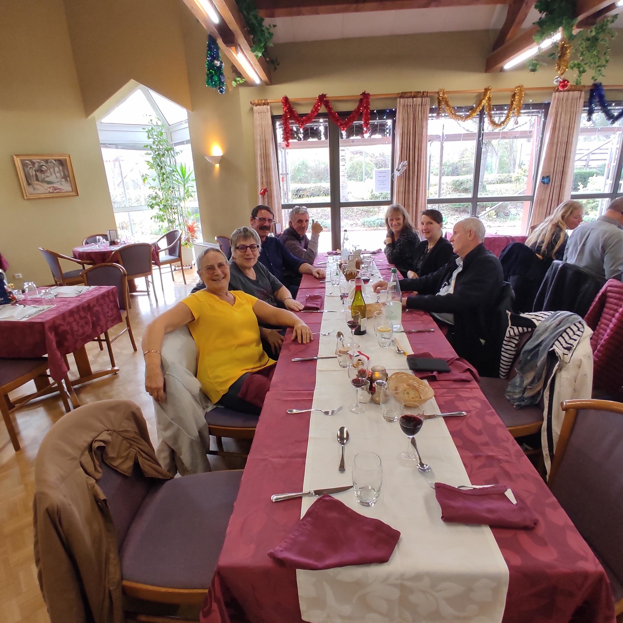 Repas de Noël 2022 groupement Haguenau