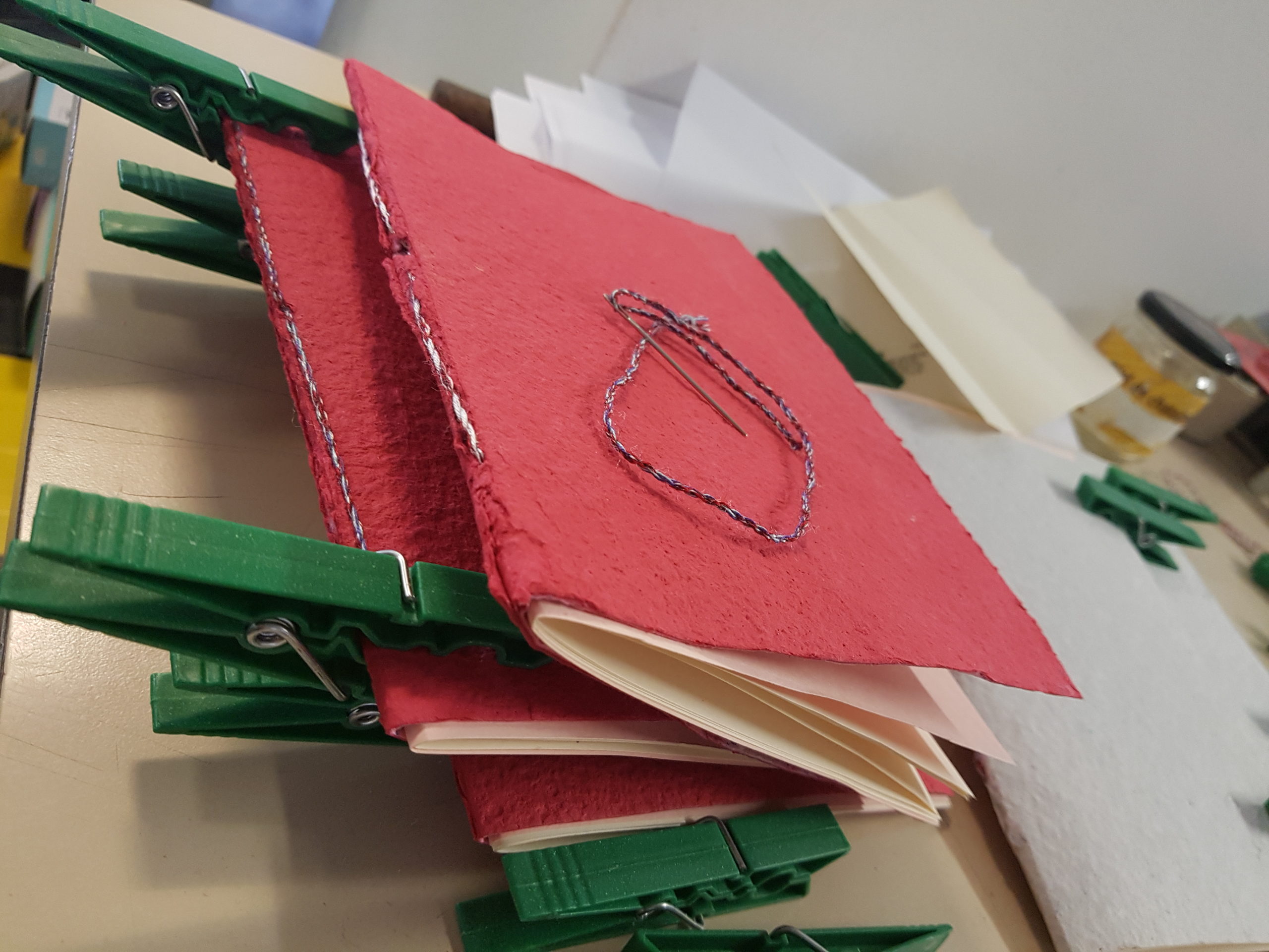 carnet en papier recyclé conçu en partenariat avec l'Atelier Bouillons