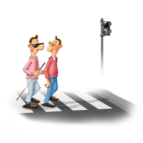 Comment guider une personne aveugle ou malvoyante au quotidien ? C