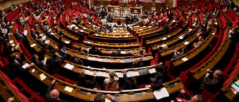 Panorama de l'hémicycle de l'Assemblée Nationale