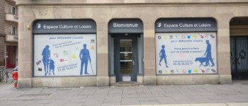 photo de la façade de l'espace culture et loisirs de la fédération des aveugles alsace lorraine grand est