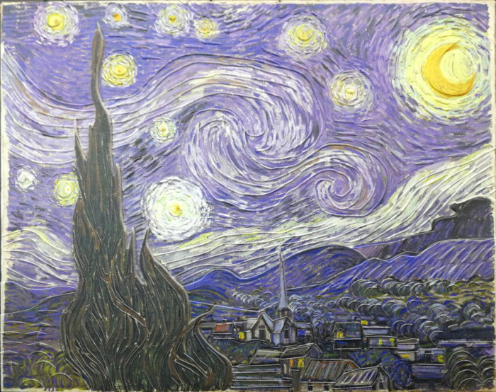 La nuit étoilée de Van Gogh