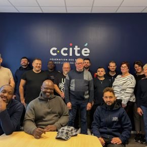 Une partie de notre belle équipe de c'cité