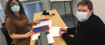 Atelier de sensibilisation au braille et pathologies oculaires